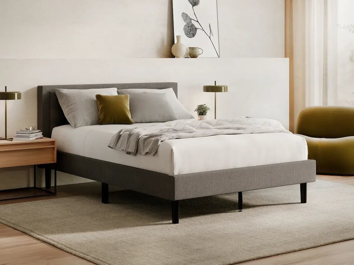 Resident Mornington Headboard - Upholstered Platform Bed - Grey - Select Mattress Co.