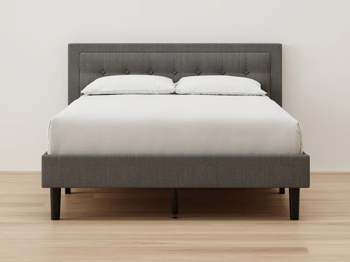 Resident Mornington Headboard - Upholstered Platform Bed - Grey - Select Mattress Co.