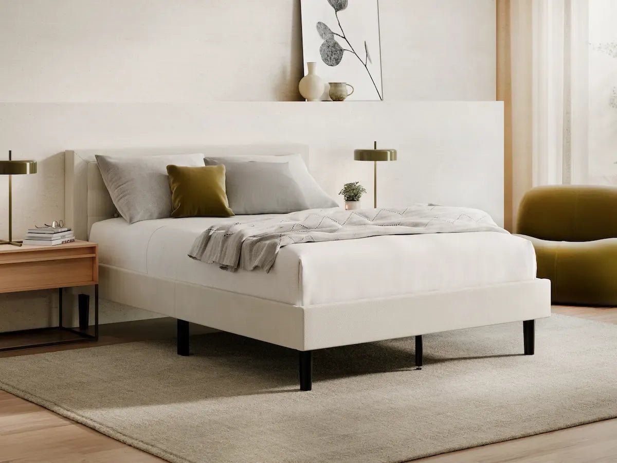 Resident Mornington Headboard - Upholstered Platform Bed - Linen - Select Mattress Co.