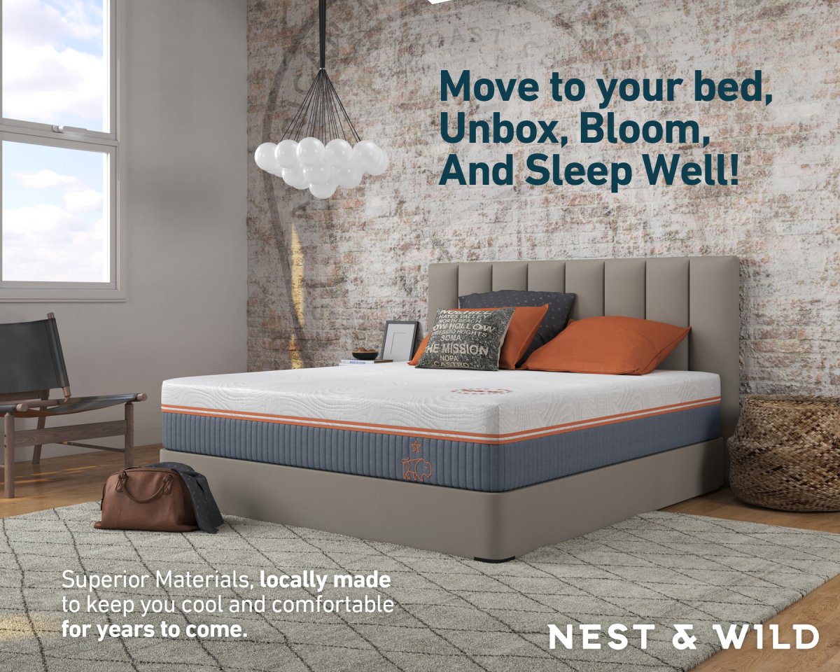 Nest & Wild Original 12" Foam - Select Mattress Co.